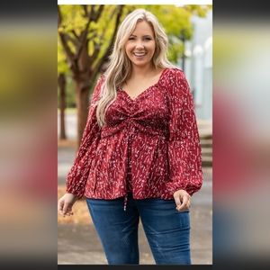 Smock top blouse